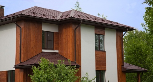 Металлочерепица классик 0,5 Satin RAL 6005 зеленый мо